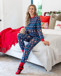 PatPat PAW Patrol Matching Family Christmas Pajamas Fair Isle Navy