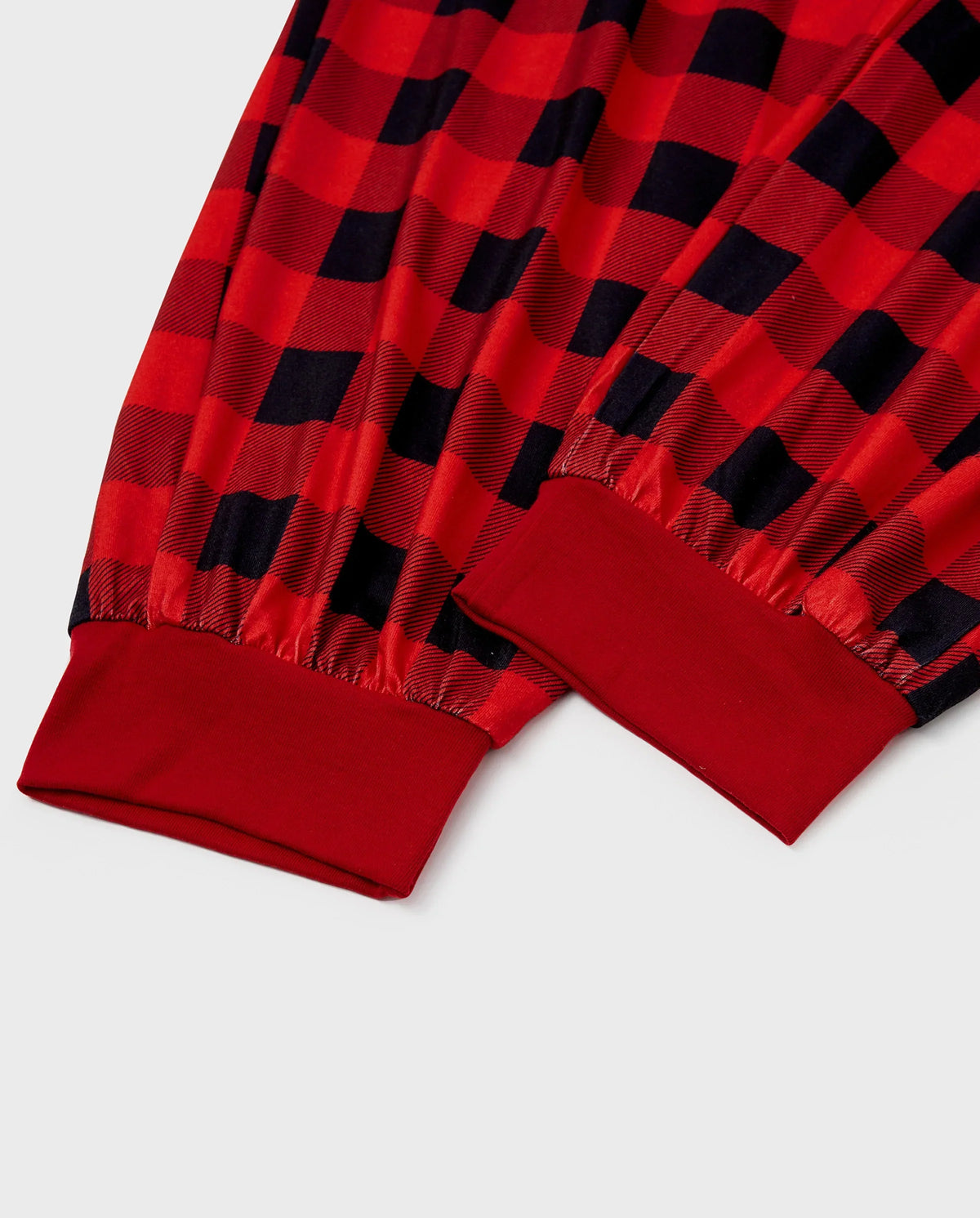 PatPat Family Matching Christmas Pajamas Gnome & Plaid Print Red