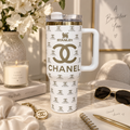 Monogram 40oz Travel Tumbler