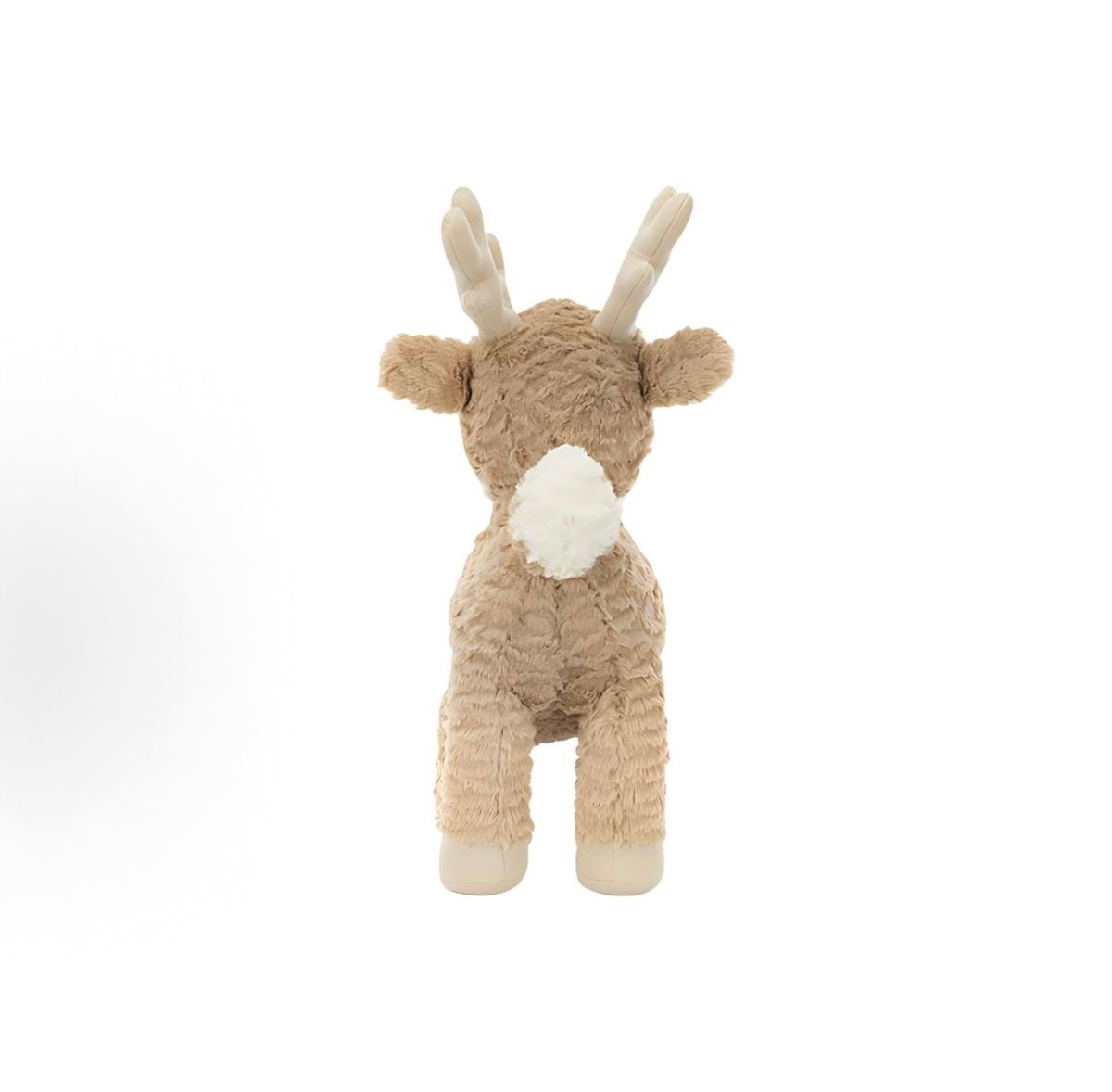 Christmas Reindeer Stuffed Animal Plush Toy, 30cm Soft Standing Deer Plushie, Cute Holiday Gift for Kids Baby Shower