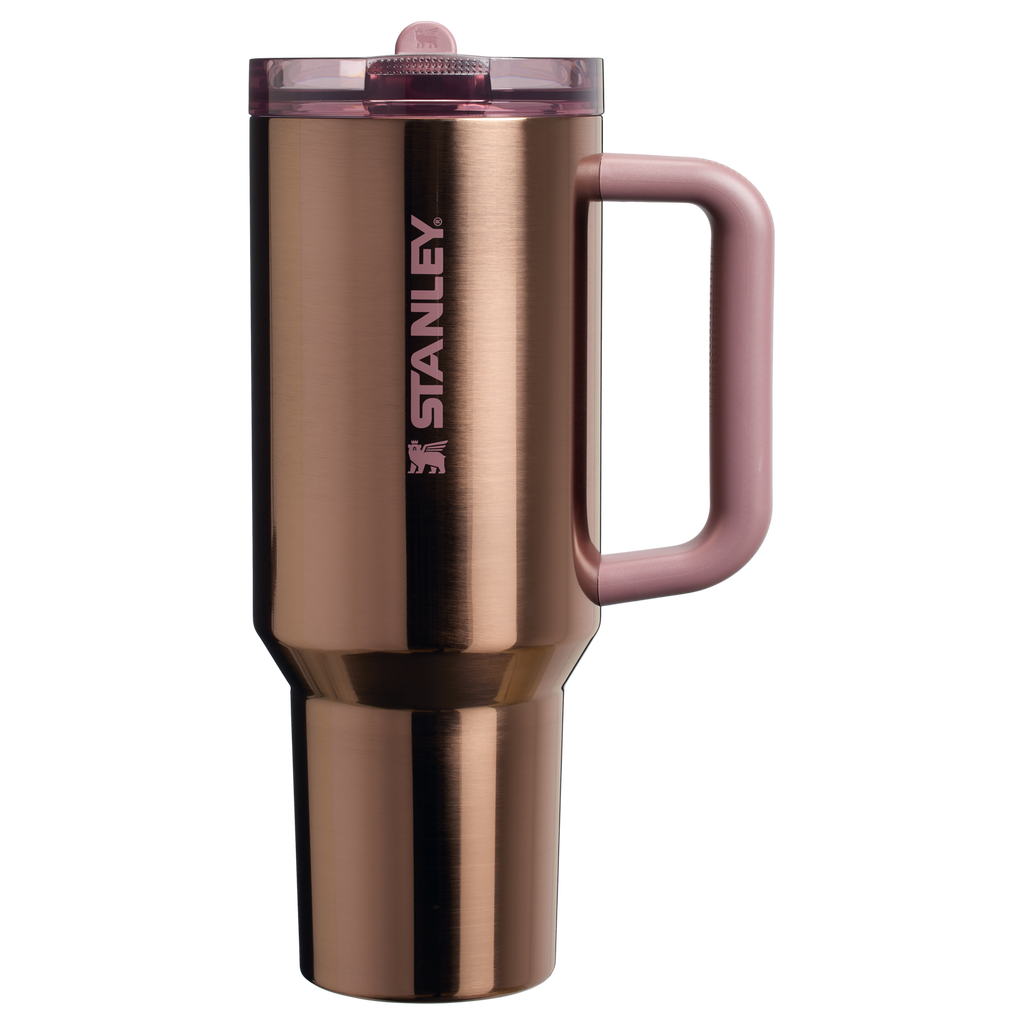 Stanley Quencher ProTour Flip Straw Tumbler 1.18L, Polished Rose Gold
