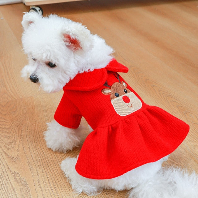 Christmas Pet Dress&Hoodie