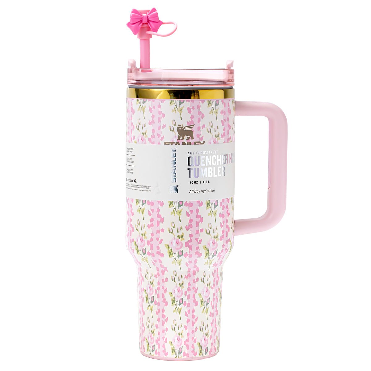 Stanley x LoveShackFancy Large Capacity Insulated Tumbler with Straw